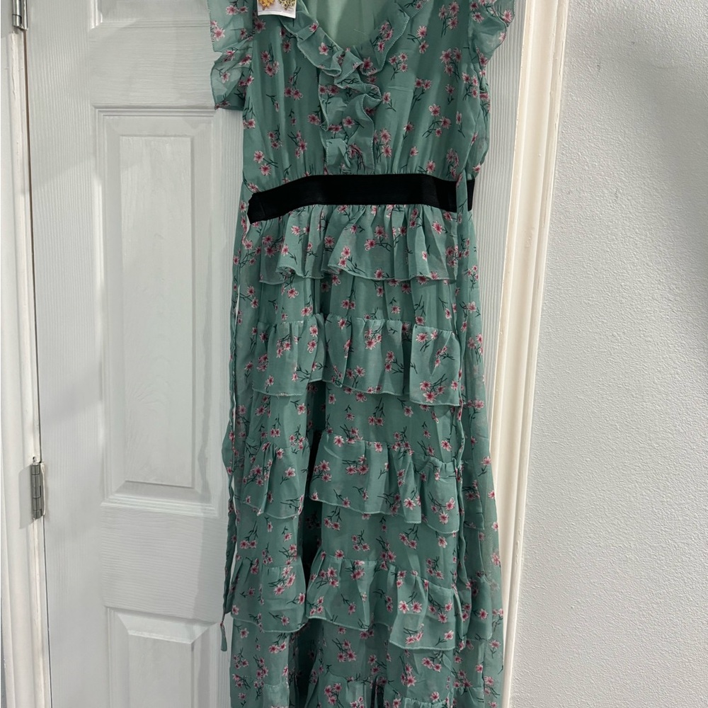 All never worn . The dress run small